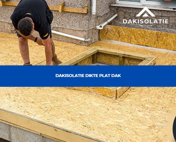 Dakisolatie dikte plat dak